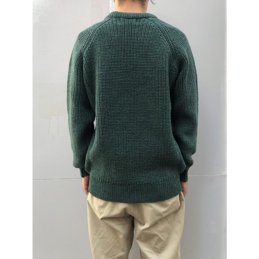 アランクラフト クルーネック フィッシャーマンセーター リブ編み ニット アイルランドニット アイルランド製 Aran Crafts Ireland FISHERMAN RIB SWEATER C761｜twistbyspot｜10