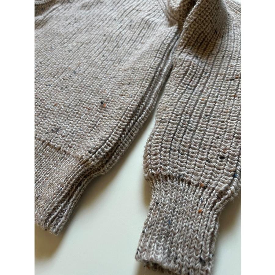 アランクラフト クルーネック フィッシャーマンセーター リブ編み ニット アイルランドニット アイルランド製 Aran Crafts Ireland FISHERMAN RIB SWEATER C761｜twistbyspot｜06