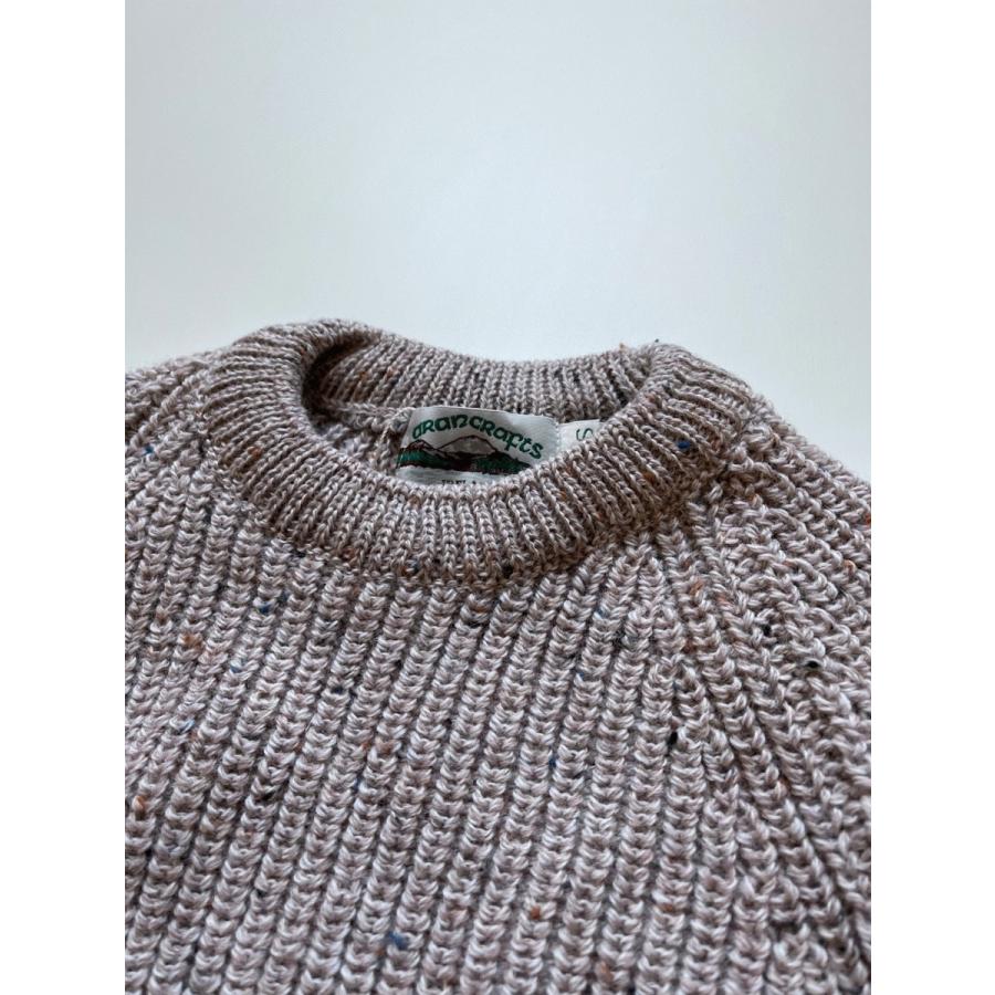 アランクラフト クルーネック フィッシャーマンセーター リブ編み ニット アイルランドニット アイルランド製 Aran Crafts Ireland FISHERMAN RIB SWEATER C761｜twistbyspot｜03