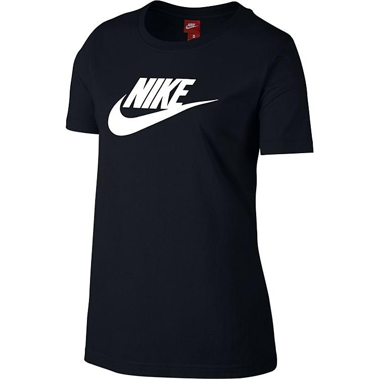 Nike ナイキ ロゴ Tシャツ レディース ブラック 010 スポーツカジュアル 010 Twiy 通販 Yahoo ショッピング