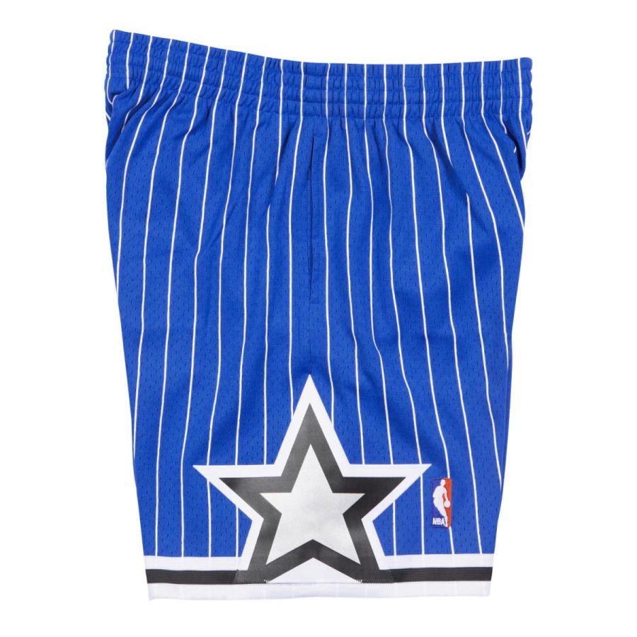 NBA オーランド マジック バスケットパンツ 1994-95 青 ハーフパンツ Magic Swingman Shorts バスパン シャック ペニー ミッチェルアンドネス 新作｜twiy｜04