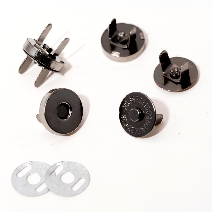 マグネットホック ボタン 18mm 50組 差し込み式 : two-face Yahoo