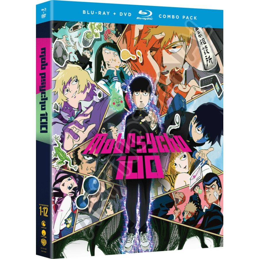 モブサイコ100 北米版 ブルーレイ Dvdセット Blu Ray ツーアール 通販 Yahoo ショッピング