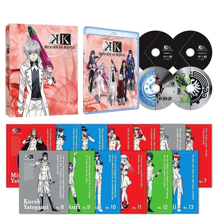 K ケイ RETURN OF KINGS 第2期 全13話コンボパック ブルーレイ+DVD 