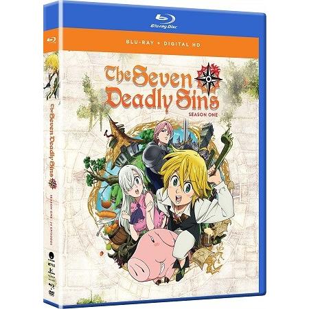 七つの大罪　DVD全巻セット　シーズン1とシーズン2のセット　計24巻 七つの大罪 第1期 全24話BOXセット 新盤 ブルーレイ【Blu-ray