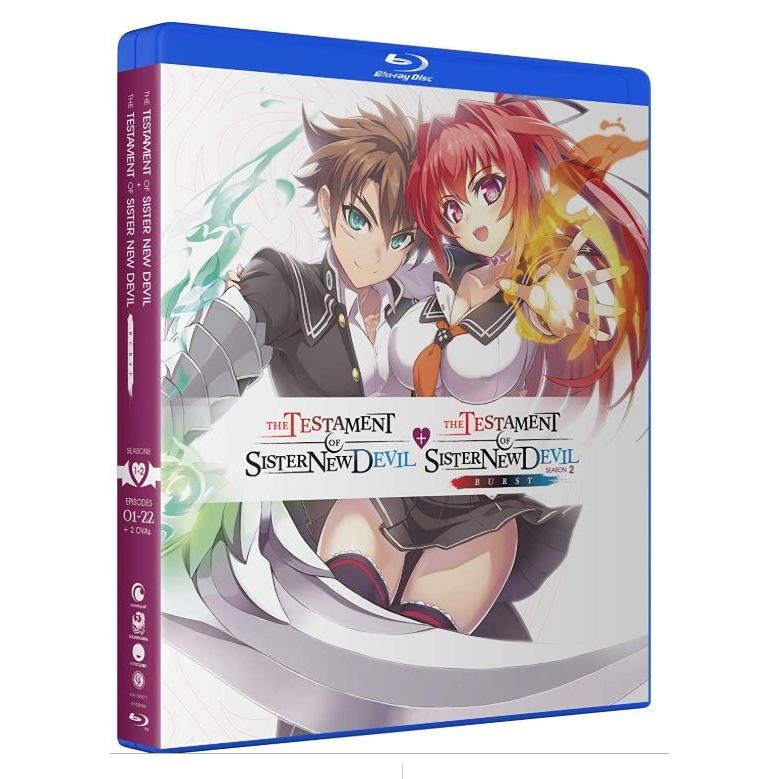 新妹魔王の契約者 第1+2期 全22話+OVA2話BOXセット 新盤