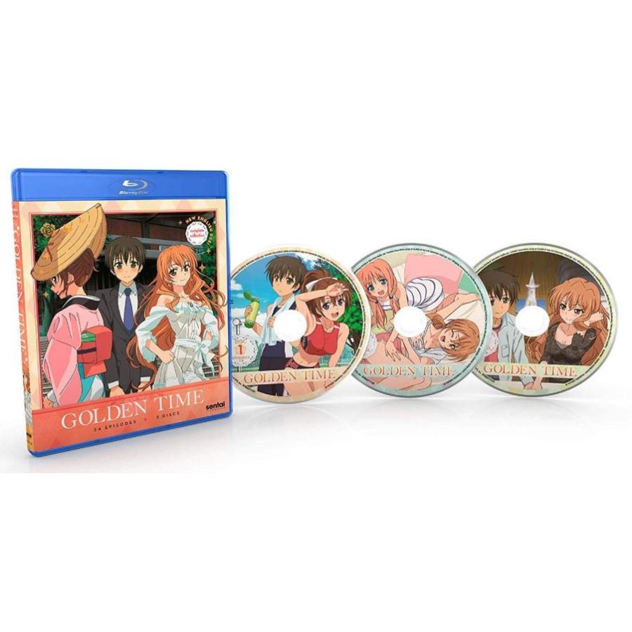 ゴールデンタイム Blu-ray 全3巻セット ゴールデンタイム 全24話BOXセット 新盤 英語音声有り ブルーレイ Blu