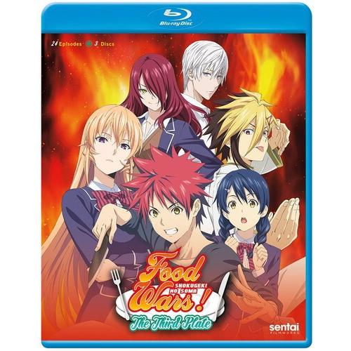 食戟のソーマ 餐ノ皿(第3期) 全24話BOXセット ブルーレイ Blu-ray