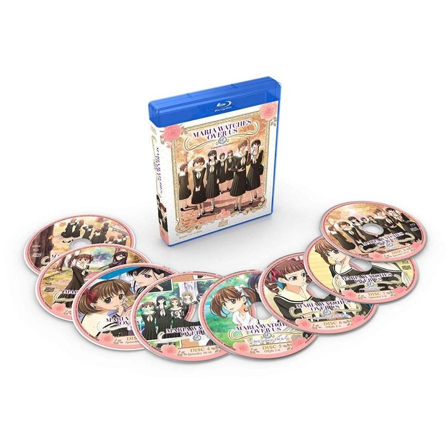 【海外版】マリア様がみてる シーズン1・2 DVDセット マリア様がみてる シーズン1-4 全44話BOXセット ブルーレイ Blu-ray