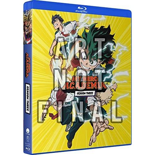 僕のヒーローアカデミア 第3期 39-63話BOXセット 新盤 ブルーレイ Blu