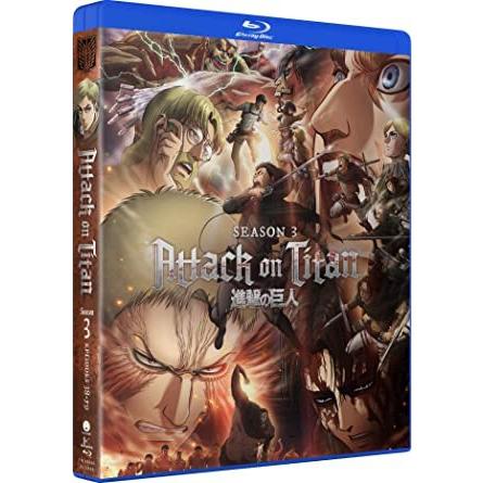 進撃の巨人　シーズン3＋ファイナルシーズン＋劇場版3作品　DVD全22巻セット 進撃の巨人 第3期 全22話BOXセット 新盤 ブルーレイ Blu-ray