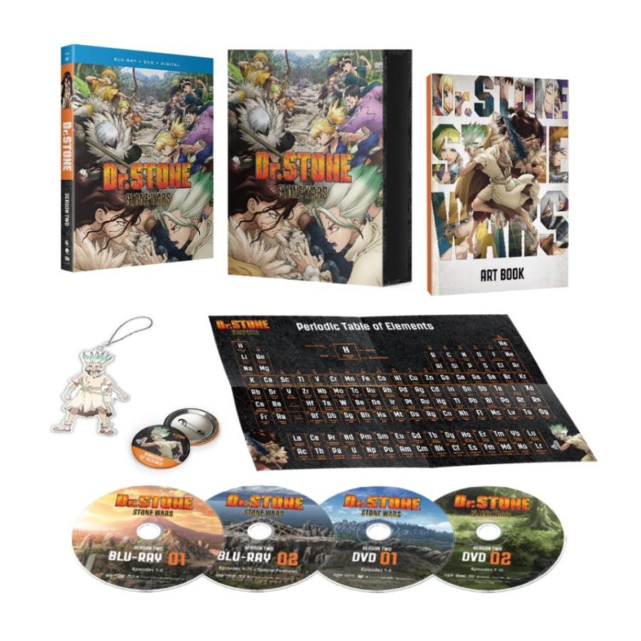 Dr.STONE ドクターストーン 第2期 全11話コンボパック 限定版 ブルーレイ+DVDセット Blu-ray