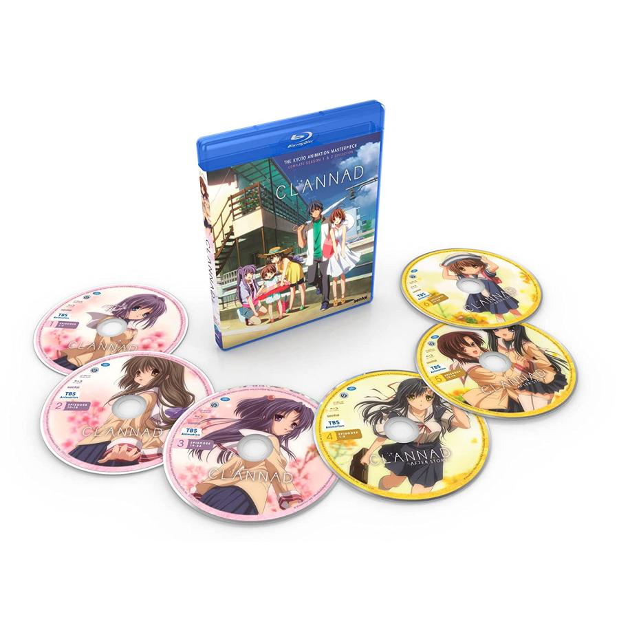 CLANNAD -クラナド- 第1+2期 全49話BOXセット 新盤2 ブルーレイ