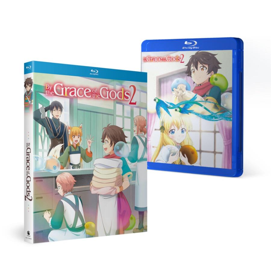 Blu-ray 神達に拾われた男２　上　下　ブルーレイ 神達に拾われた男 第2期 全12話BOXセット ブルーレイ Blu-ray