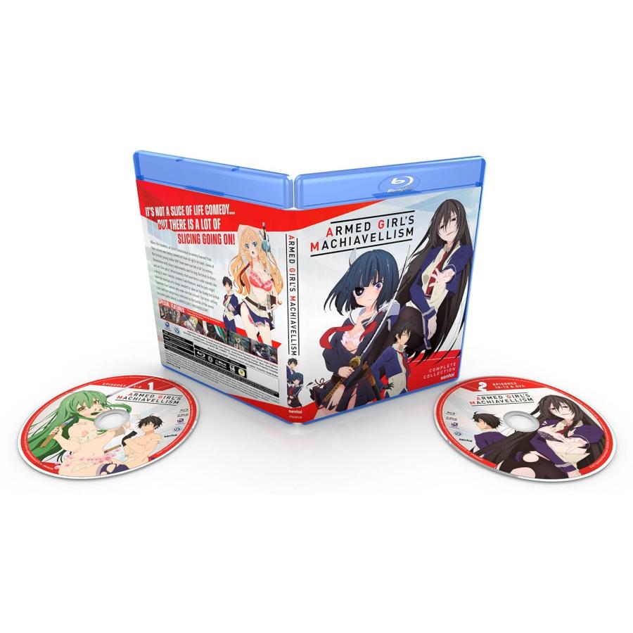 武装少女マキャヴェリズム 全12話+OVABOXセット 新盤 ブルーレイ Blu