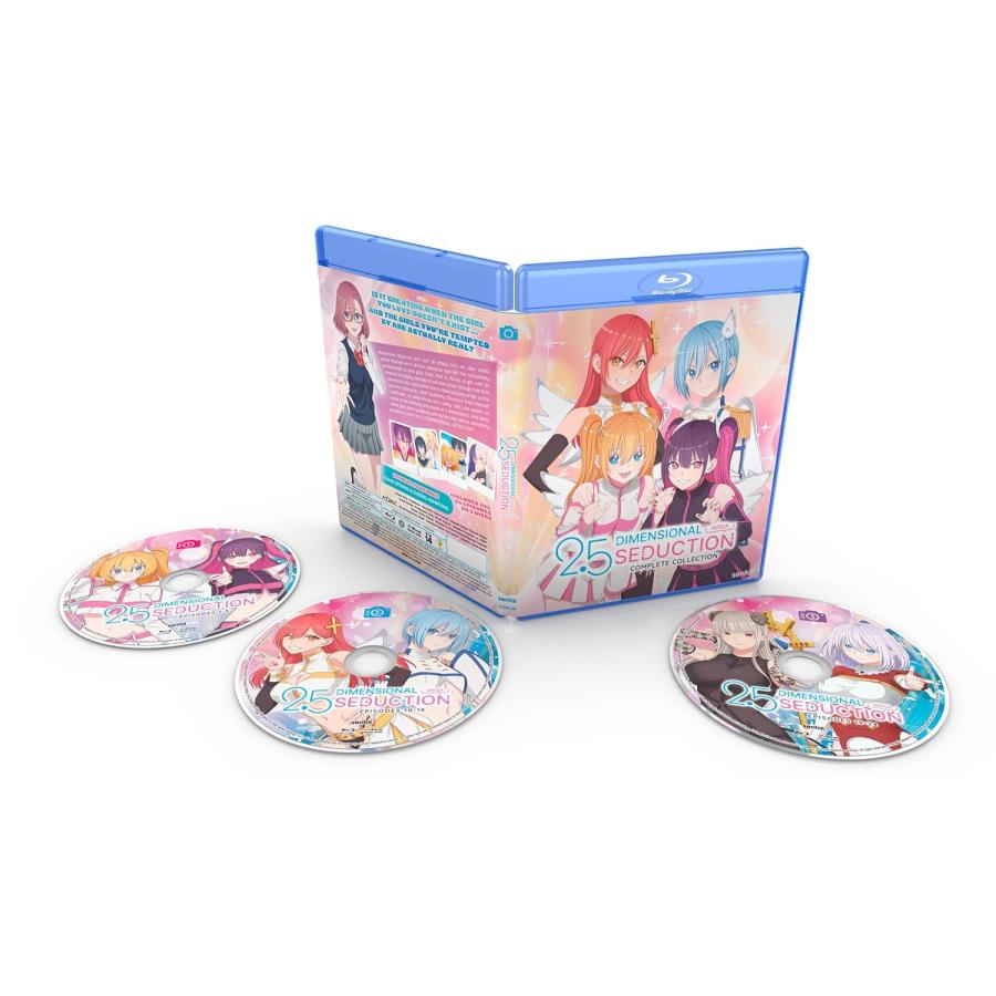 2.5次元の誘惑(リリサ) 全24話セット ブルーレイ Blu-ray 北米版