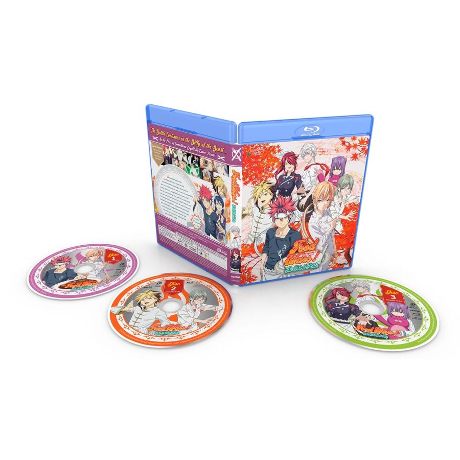 食戟のソーマ 餐ノ皿(第3期) 全24話セット(再リリース) ブルーレイ Blu 