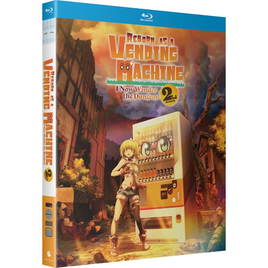 Blu-rayまとめ売り(北米版)　ブルーレイセット販売 自動販売機に生まれ変わった俺は迷宮を彷徨う 第2期 全12話セット