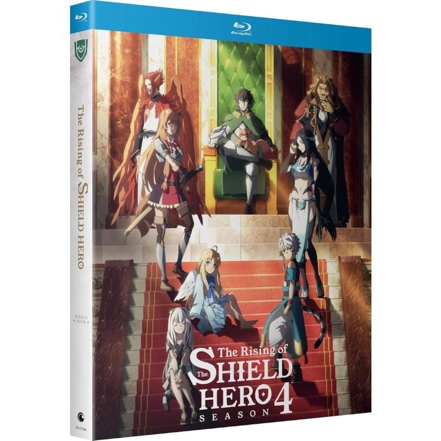 【美品】盾の勇者の成り上がり Blu-ray 4つBox付き 盾の勇者の成り上がり 第4期 全12話セット ブルーレイ Blu-ray 北米版