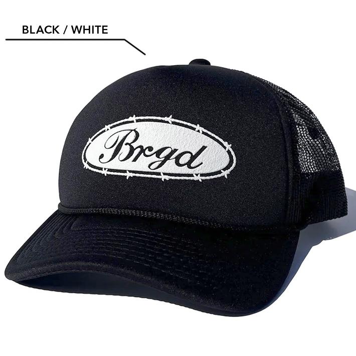 50％OFF】キャップ BASS BRIGADE OVAL BRGD LOGO TRUCKER CAP バス