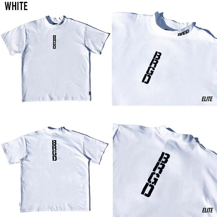 バスブリゲード　ドライtシャツ ドライTシャツ BASS BRIGADE バスブリゲード BRGD VERTICAL LOGO MOCK