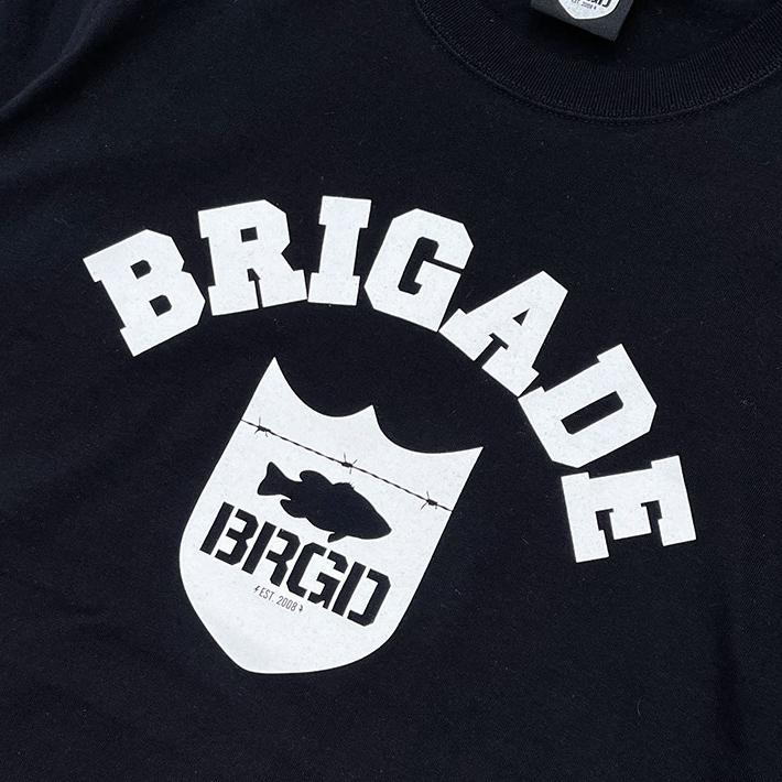 バスブリゲード Tシャツ BASS BRIGADE Shield Arch Tee BRDG バスフィッシング デプス Ｔシャツ 5.6オンス 釣り メール便送料無料｜two-surf｜06
