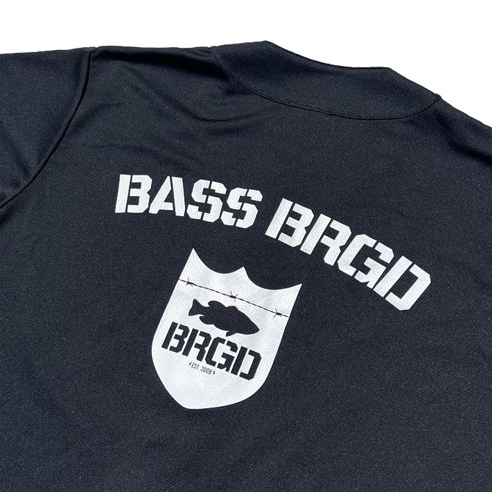 ベースボールシャツ BASS BRIGADE バスブリゲード BASEBALL SHIRTS BCBS03 半袖 バス釣り 釣り 半袖 Tシャツ おしゃれ 琵琶湖 魚釣り｜two-surf｜04