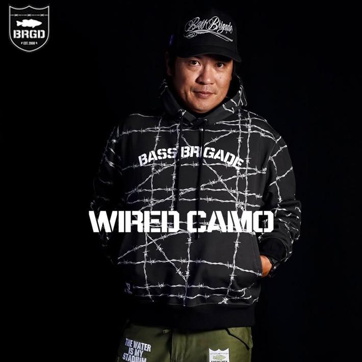 STYLE OF DEPS BRIGADE フーディ バスブリゲード deps（デプス） フーディ バスブリゲード BASS BRIGADE WIRED CAMO