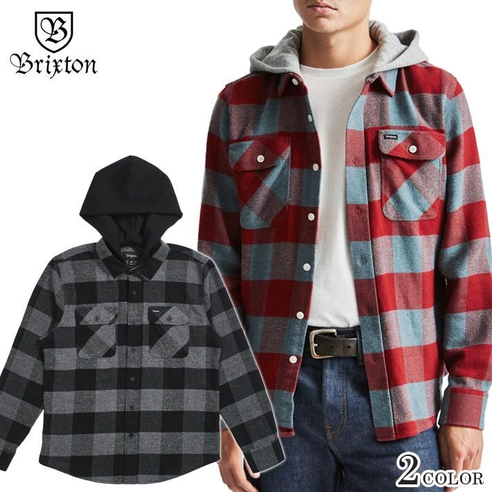 セール品 Brixton ブリクストン シャツ フード シャツ Bowery Hood L S 長袖シャツ チェックシャツ メンズ ストリート スケボー サーフィン Brixton 2 Tricky World Osaka 通販 Yahoo ショッピング