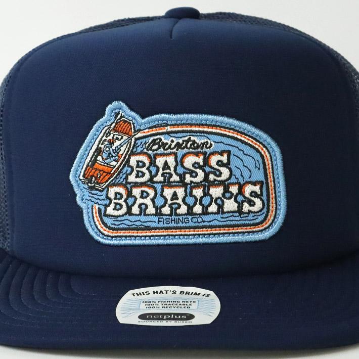 ブリクストン キャップ BRIXTON BASS BRAINS BOAT TRUCKER HAT メッシュキャップ 帽子 バス釣り 釣り メンズ バイク スケボー サーフィン ストリート｜two-surf｜02