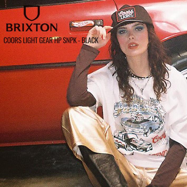 BRIXTON（ブリクストン） キャップ × Coors COORS LIGHT GEAR HP SNPK