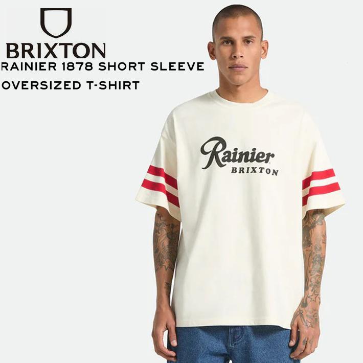 BRIXTON（ブリクストン） Tシャツ メンズ RAINIER 1878 S/S OVERSIZED