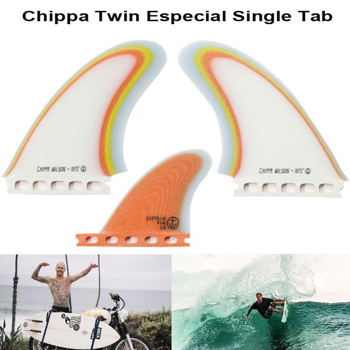 レア CAPTAIN FIN　キャプテンフィン CHIPPA TWIN ESPECIAL SINGLE TAB　5.7 ORANGE Chippa Wilson チッパウィルソン FUTURE フィン 2-FIN + 1