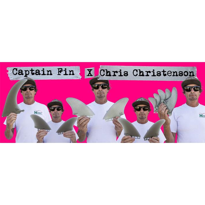 CAPTAIN FIN キャプテンフィン シングルフィン CHRISTENSON TRACKER 8.0 Smoke クリス・テンソン ミッドレングス ロングボード センターフィン シングル フィン|two-surf|03