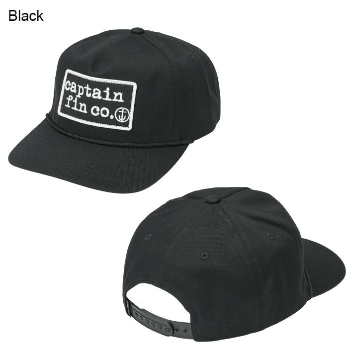 【決算セール】CAPTAIN FIN キャプテンフィン キャップ  BIG PATCH HAT スナップバック キャップ CAP スケボー スケートボード ストリート サーフィン | BRIXTON | 01