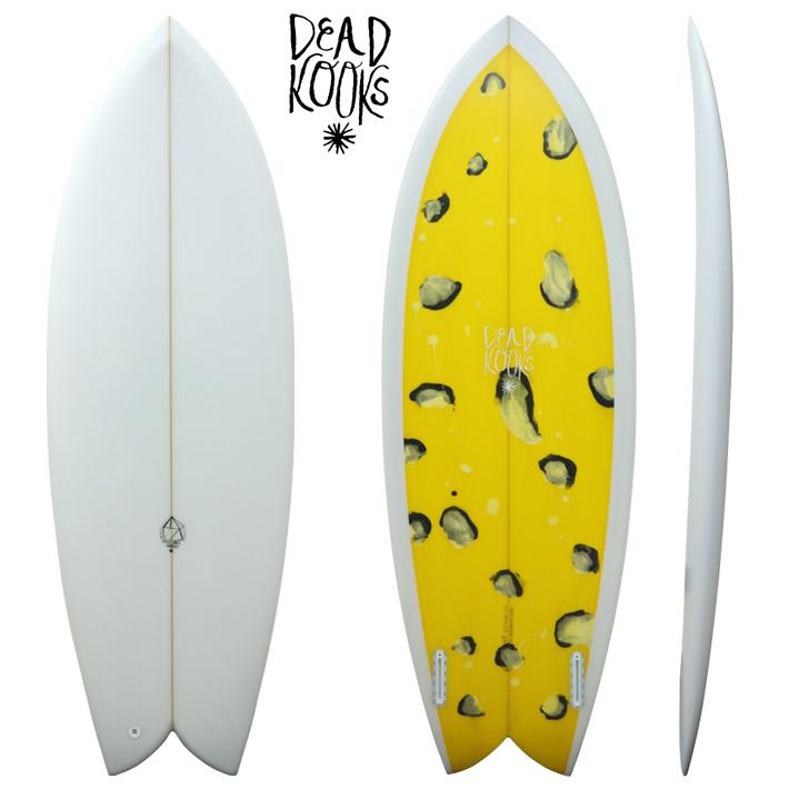 DEADKOOKS SURFBOARDS デッドクークス サーフボード PsychoCandy 5'6