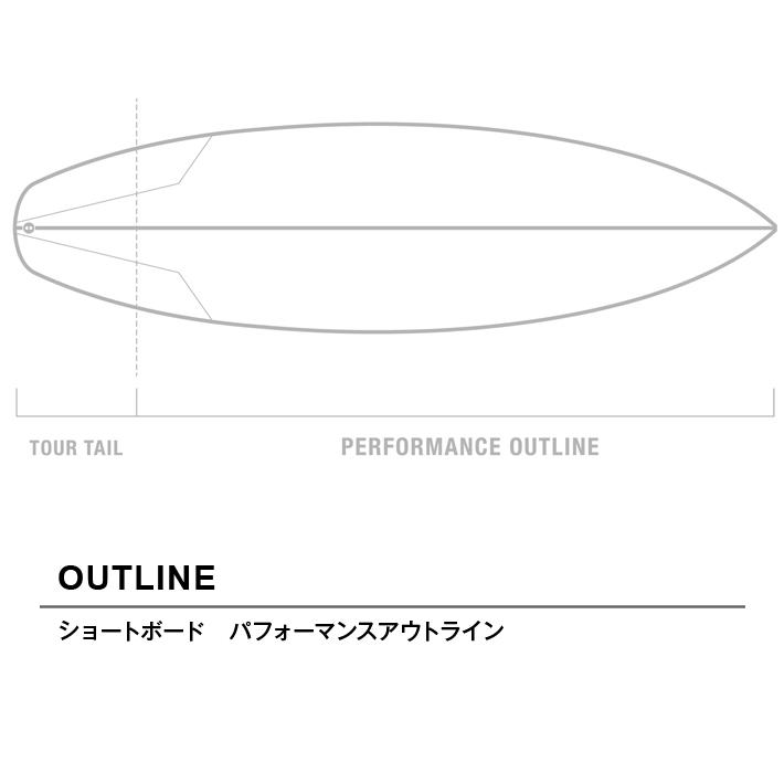 サーフボード ショート おすすめ DHD UTOPIA SURFBOARDS FCS2