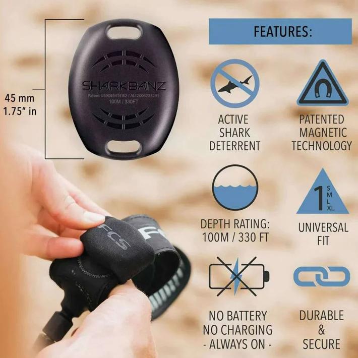 FCS エフシーエス シャークバンドサメ避け POD X SHARKBANZ サーフィン