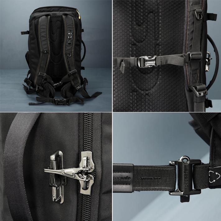 FCS エフシーエス バックパック FCS X PACSAFE MISSION GEN II 40L 