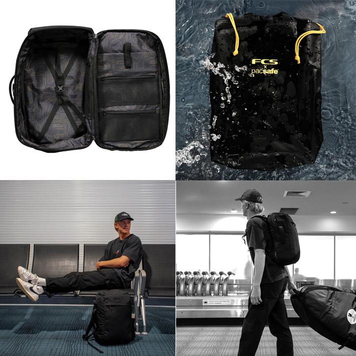 FCS エフシーエス バックパック X PACSAFE MISSION GEN II 40L BLACK 