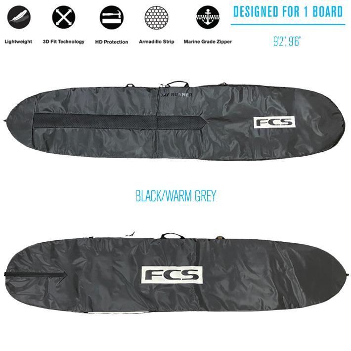FCS エフシーエス サーフボードケース 3DxFit DAY LONG BOARD COVER 9