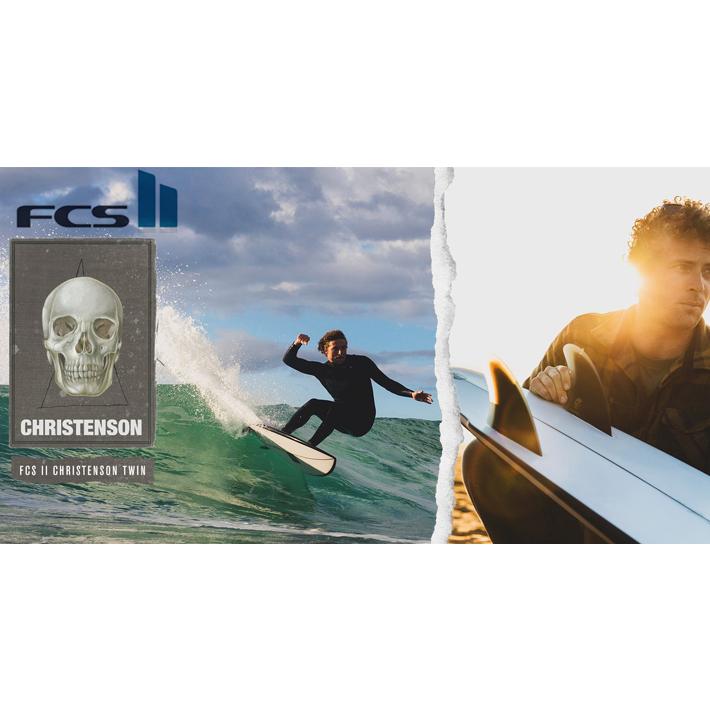 Fin FCS2 エフシーエス2フィン 送料無料！ CHRISTENSON TWIN