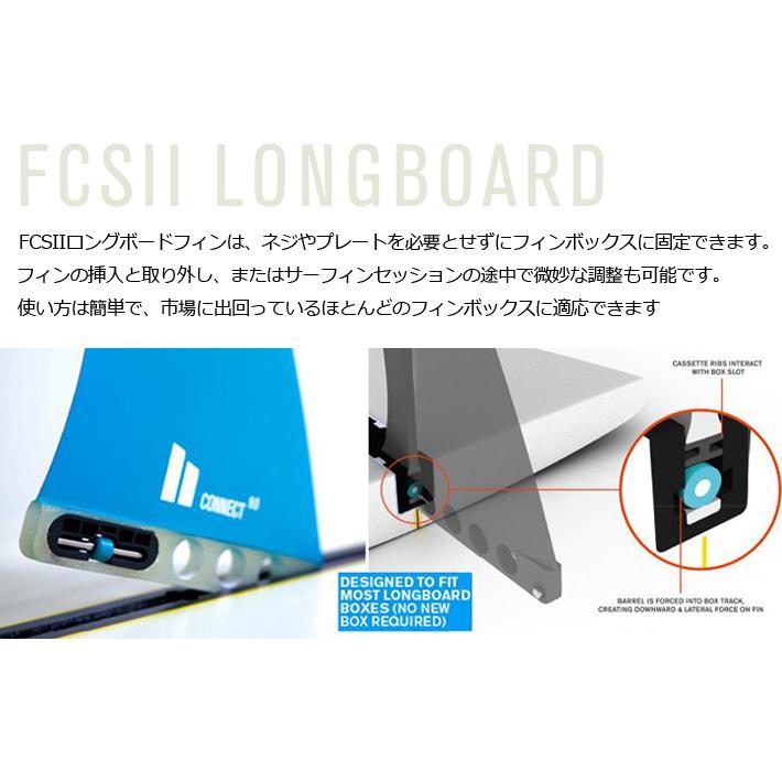 FCS2 エフシーエス2フィン 送料無料 ロングボードフィン FCS II CHRISTENSON LONGBOARD FIN 9.5” クリステンソン キーレスエントリーシステム シングルフィン|two-surf|04