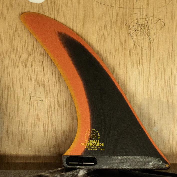 FCS 2 Thomas Longboard Fin Flame 10.25in main image 0