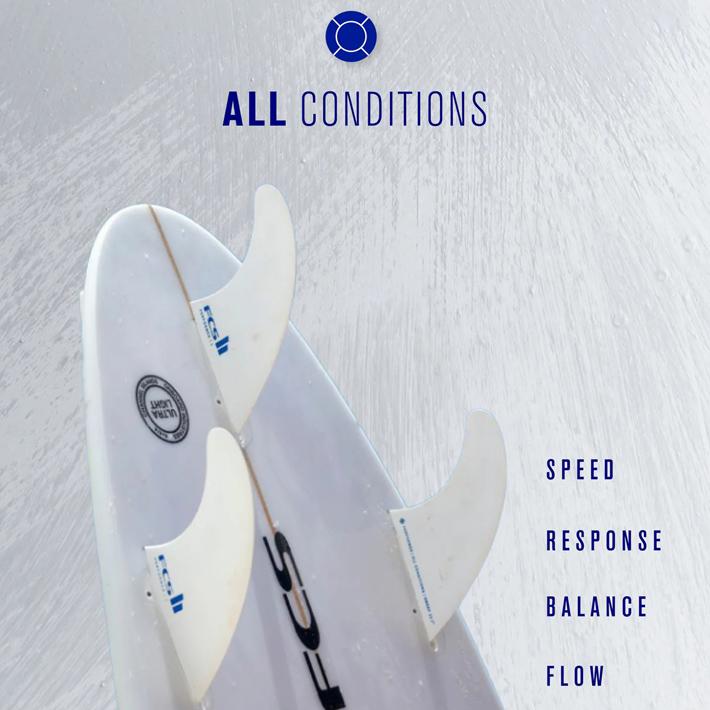 Fin（フィン） FCS2フィン エフシーエス2フィン 送料無料！ WHITE