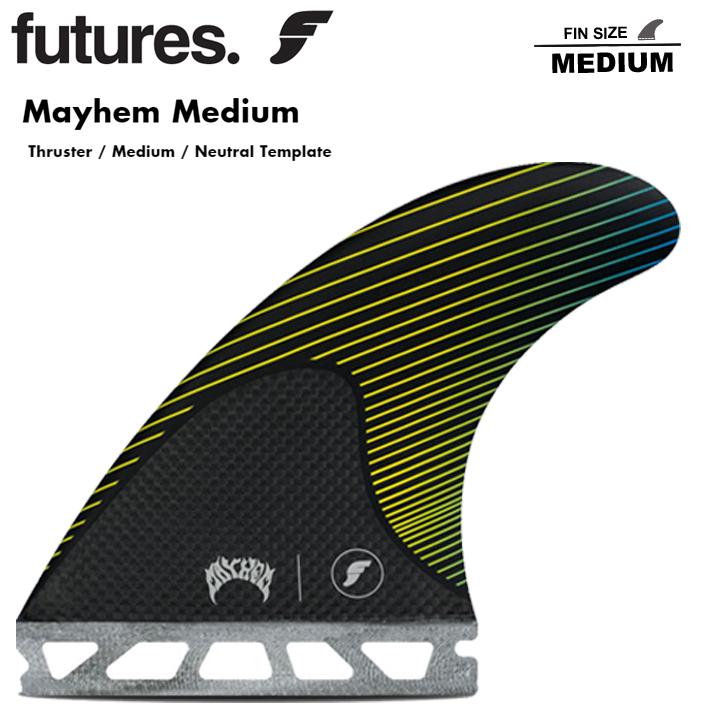 サーフィン フィン FUTURES FIN フューチャーフィン RTM/CARBON MAYHEM