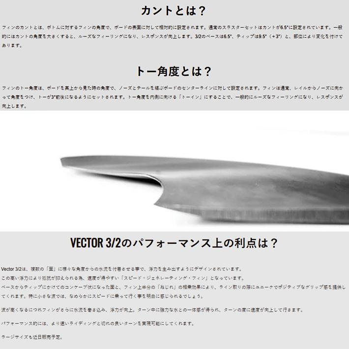 フューチャーフィン FUTURES FIN ALPHA VECTOR 3/2 LARGE アルファ