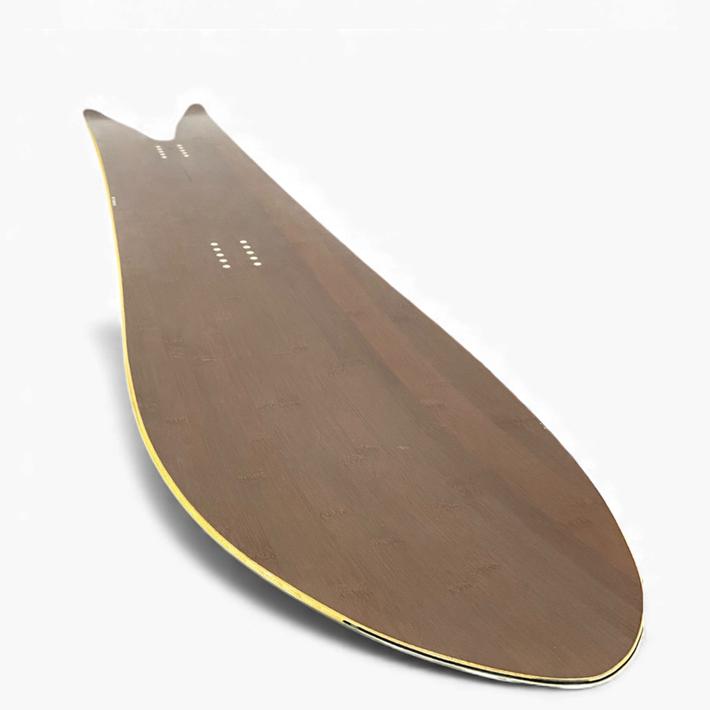 中古 スノーボード 使用状態 【A】★★★ GENTEMSTICK SNOWBOARDS ( ゲンテンスティック スノーボード )  SUPER FISH 176 パウダーボード スノーボード バックカの画像