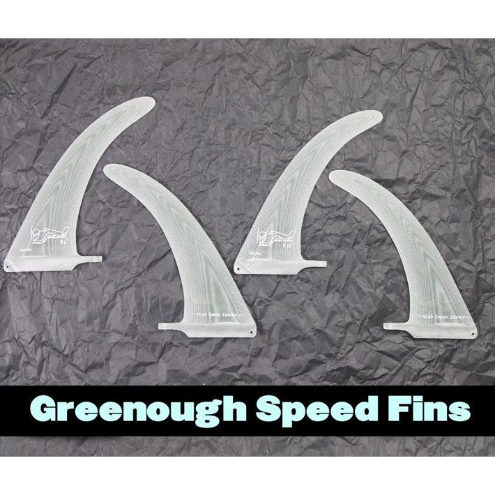 True Ames 　グリノーフィン　トゥルーアムス フィン【GEORGE GREENOUGH Speed Fin VOLAN 9.7”】 グリノー ハイスピード フィン 9.7” ロングボードセンターフ｜two-surf｜02