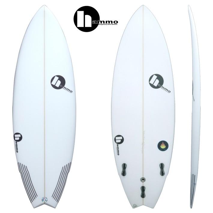 Hammo Surfboards　ハモ サーフボード FIREBALL2 5’5” PU  FCS2 3FIN   Dane”Hammo”Hamilton ハモサーフボードの一番人気モデルFIREBALL！ その進化版！　